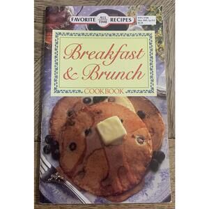 Vtg 1992 Breakfast & Brunch Cookbook Booklet Favorite All Time Recipes